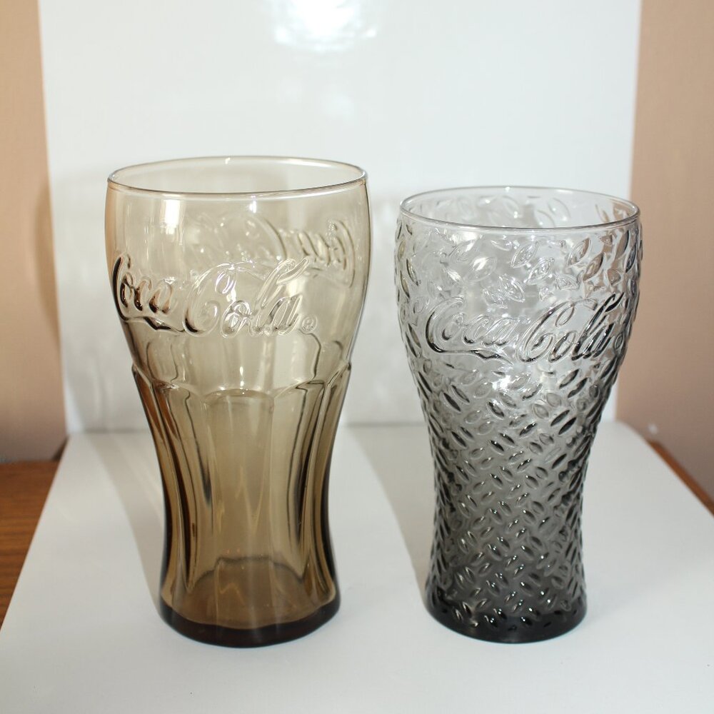 ☀️ 4/$20 Coca Cola drinking Glasses  Styles set of 2